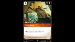 First Mate - Origins