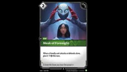 Mask of Foresight - Origins