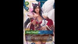Ahri, Nine-Tailed Fox V1 Rare