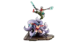 2XKO Ahri & Ekko 1/10 Statue