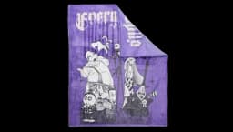 Nightmare Before Christmas Throw Blanket