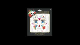 Sugar Skull Face Sticker Sheet