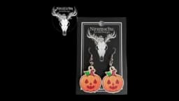 Cute Halloween Pumpkin Earrings