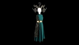 Medusa Dress with Headband