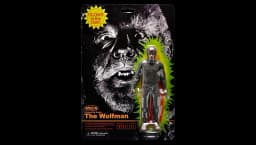 Retro Glow Wolf Man 18cm