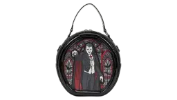 Dracula & Frankenstein Crossbody Bag