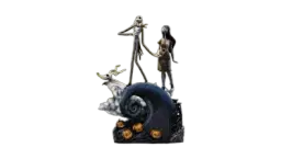 Jack & Sally Deluxe Statue 1/10