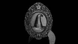 Baroque Witch Hat Wall Art