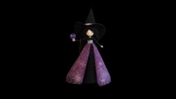 Crystal Ball Kitchen Witch