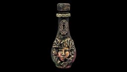 Death's Head Moth Potion Bottle