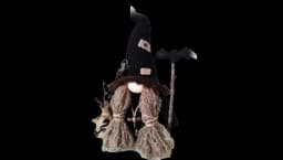 Handmade Witch Gnome