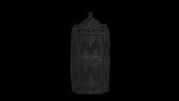 21-Inch Gothic Curio Cabinet