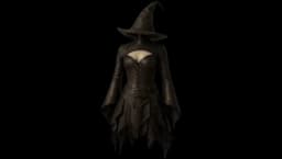 Leather Witch Corset Costume