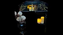 Gothic Sewing Cabinet