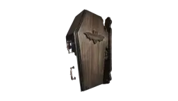 Coffin Spice Cabinet