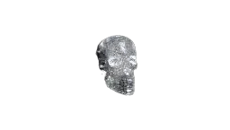 Giant Disco Ball Skull 23.6 Inch