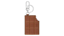 LV Chocolate Bar Bag Charm - Brown