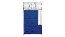 Ligne 2 Double Lacquered Lighter 20'000 Leagues Under The Seas - Blue Gulf Stream