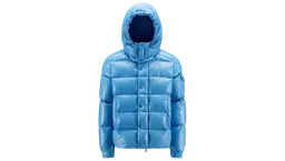 Maya 70th Anniv. Special Edition Short Down Jacket - Sky Blue