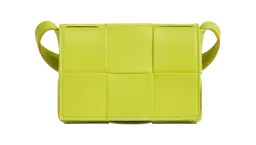 Mini Cassette Bag - Acid Kiwi/Silver