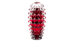 Red Glass Ornament Granat