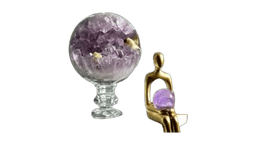 XL Amethyst Geode Sphere