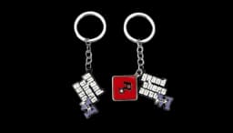 Grand Theft Auto VI Keychain Game Logo